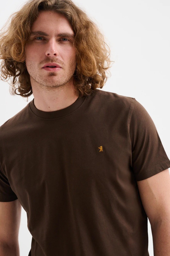 Jaggy t-shirt in jersey con logo ricamo Sahara JMT004DJ102261 [5497a38f]