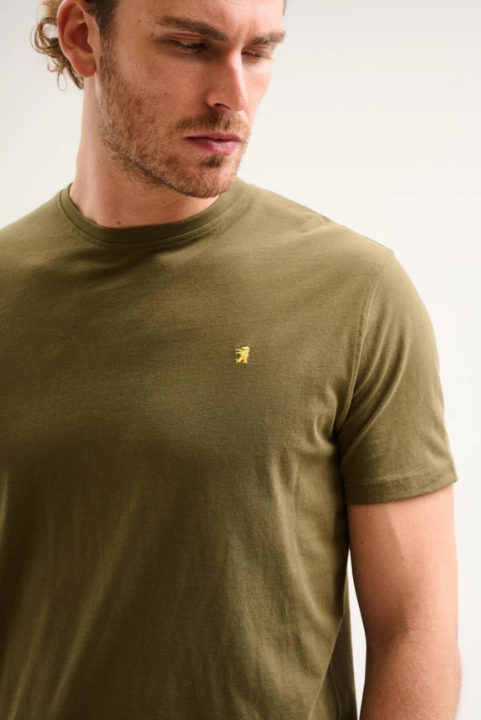 Jaggy t-shirt in jersey con logo ricamo Sahara JMT004DJ102261 [dbeea785]