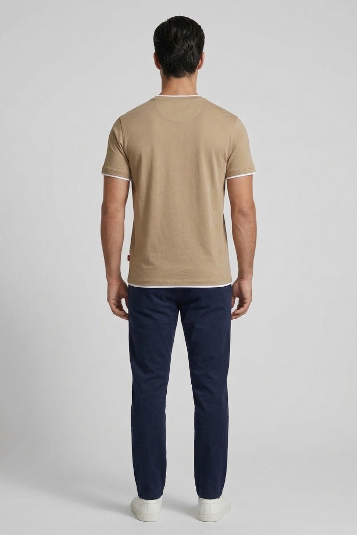 Jaggy t-shirt in jersey con logo ricamo Tender JMT026DJ102261 [15eedc4b]