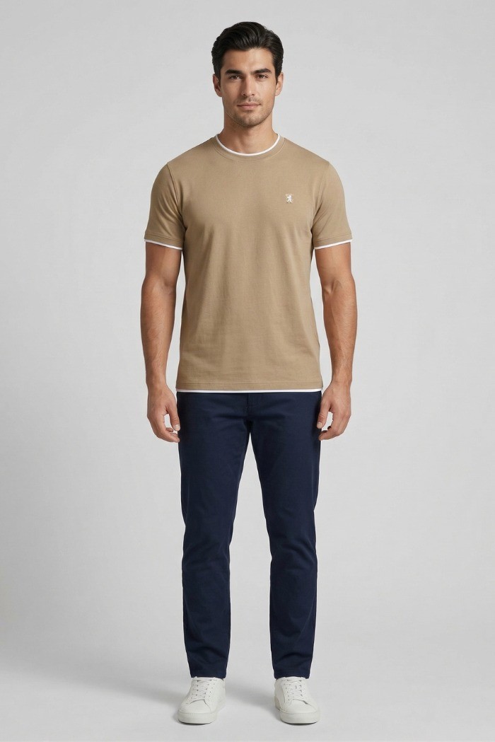 Jaggy t-shirt in jersey con logo ricamo Tender JMT026DJ102261 [a2f31d4f]