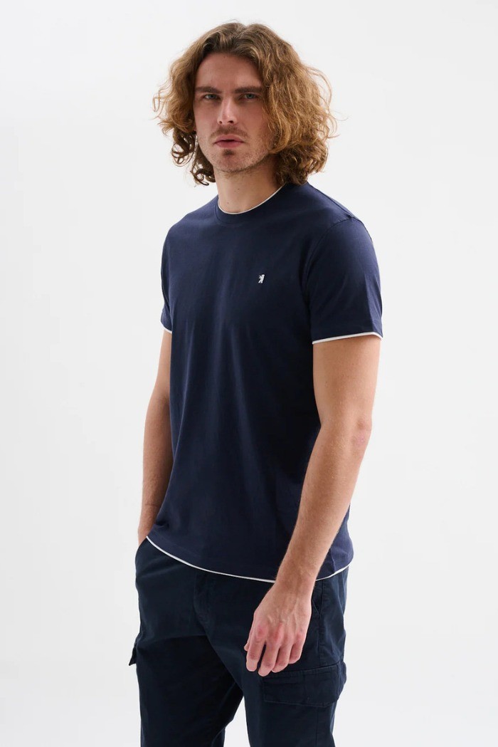 Jaggy t-shirt in jersey con logo ricamo Tender JMT026DJ102261 [aa26c144]
