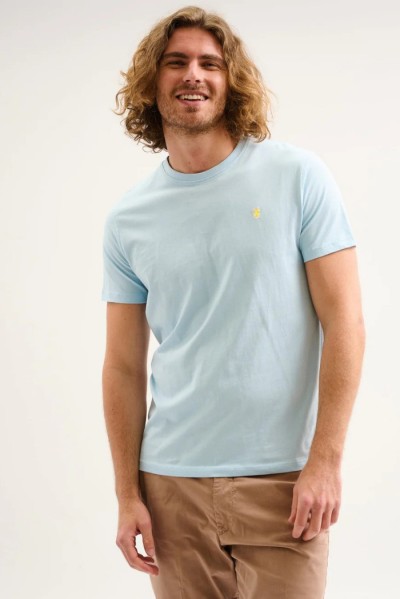 Jaggy t-shirt in jersey con logo ricamo Sahara JMT004DJ102261 — 805219040079435_3