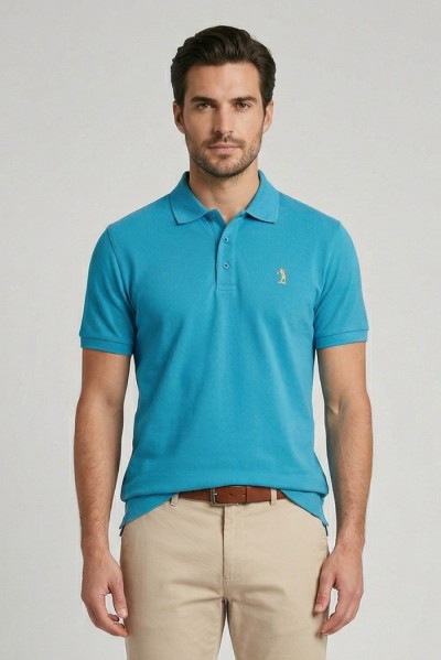 US Golf Club polo in piquet di cotone Pablo PO2000 [a3a6dc37]