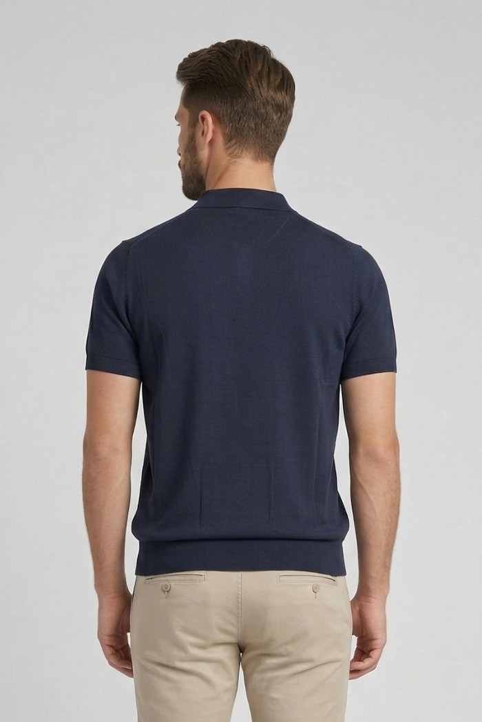 US Golf Club polo maglia in cotone Marino MA2610 [7a77e069]