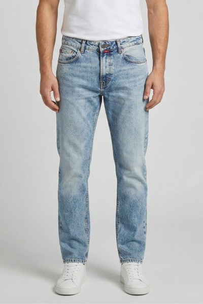 Patriot jeans 5 tasche in denim di cotone SKYM105 [7e58384c]