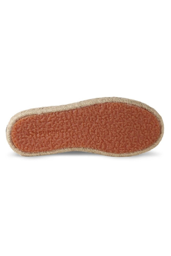 Superga sneaker platform in tela 2740 Platform Cotton Stone Wash Rope [fc3ad32c]