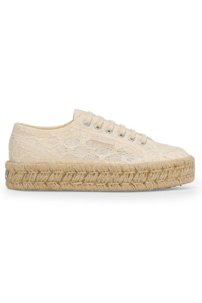 Superga sneaker platform in crochet 2740 Platform Crochet Rope [1a203461]
