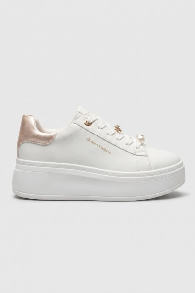 Queen Helena sneaker platform con dettaglio gioiello X34-13 [3ffe135e]