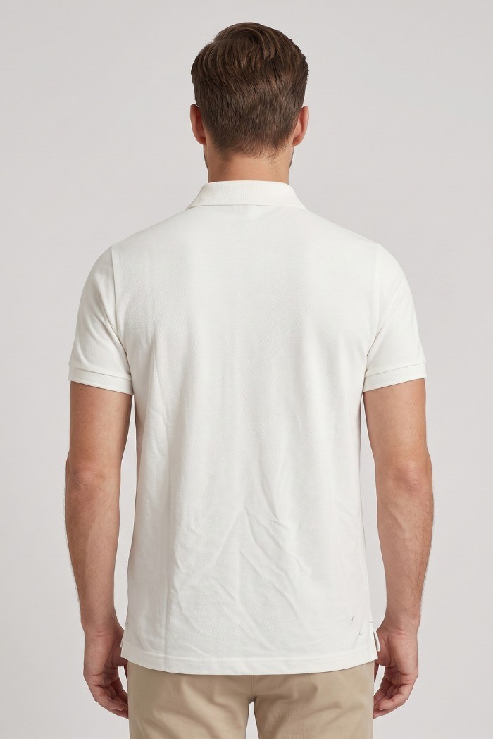 Guy polo in piquet di cotone Cabrio716n-pc M49901 [83fc63ac]