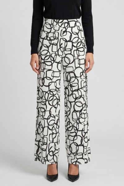 Celye pantalone palazzo a fantasia SS26CE0095 [905a762f]