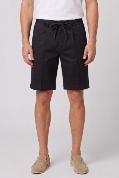 Moro bermuda con laccio in misto cotone MEB277 [7c1df33a]