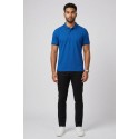Markup polo in piquet di cotone con dettagli a contrasto MK11002 [2d6b2030]