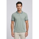 Markup polo in piquet di cotone con dettagli a contrasto MK11002 [4793fc93]