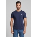 US Polo ASSN t-shirt in cotone con logo ricamato Luca US43154001 [e7b9c1fe]