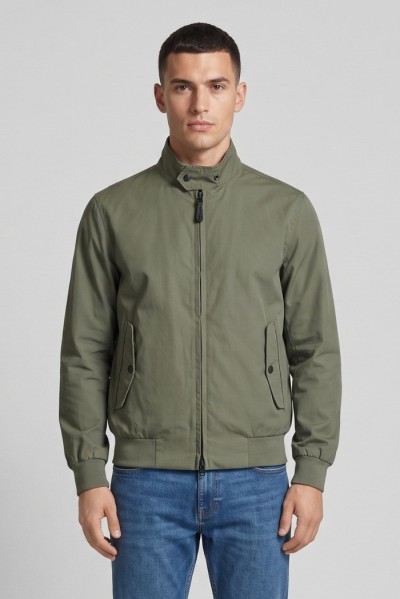 Refrigue giubbino bomber con collo lupetto Handsaw R57038M261 [0179beeb]