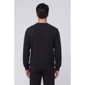 Moschino felpa girocollo in cotone con stampa logo sul fondo V1A1711-4418 [73492af6]