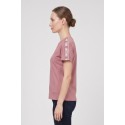 Moschino t-shirt in cotone delavè con bande logate V6A0703-4437 [8e4c90b4]