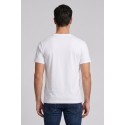 Moschino t-shirt in jersey di cotone con stampa logo V3A0701-9421 [ea66f2fd]
