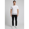 Moschino t-shirt in jersey con stampa lettering V1A0708-4419 [8ef66a44]