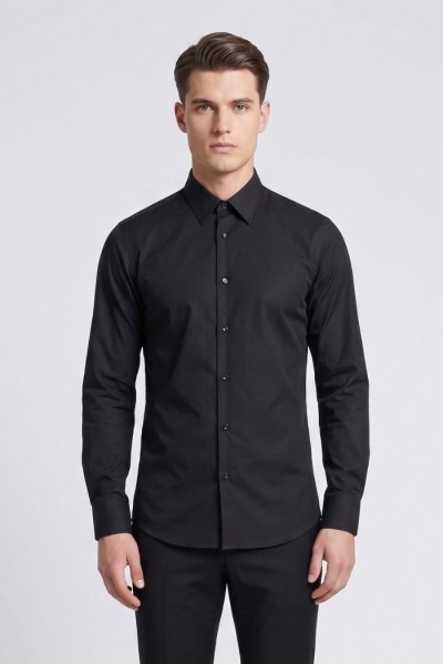 Sartor camicia slim fit in cotone stretch F1-11DUTY-S-6-531 [e3c53d2e]