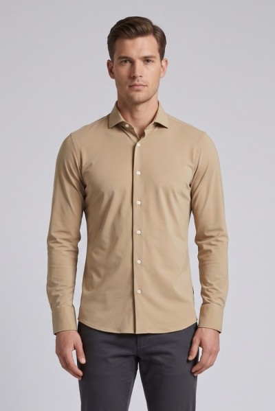Sartor camicia in tessuto no-stiro F1-13TORI-S-6-415 [3c559228]