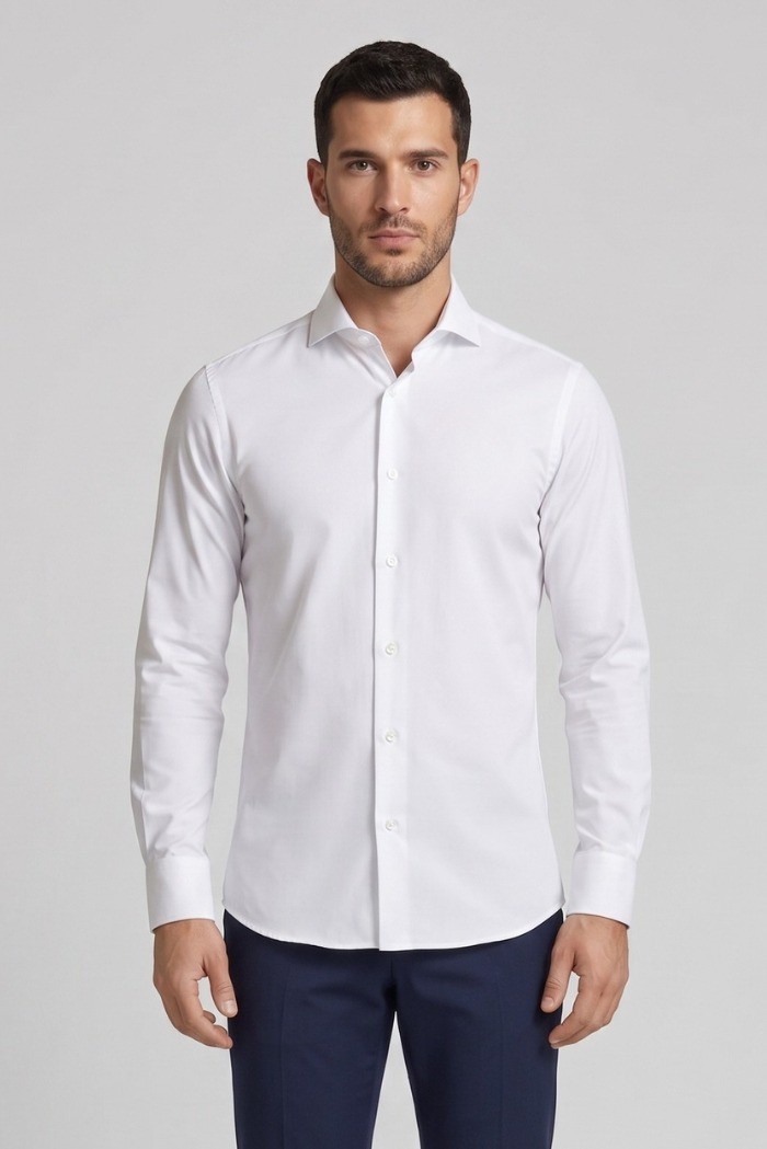 Sartor camicia in tessuto no-stiro F1-13TORI-S-6-415 [18833521]