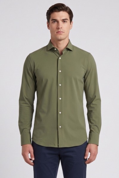 Sartor camicia in tessuto no-stiro F1-13TORI-S-6-415 [79e55dc4]
