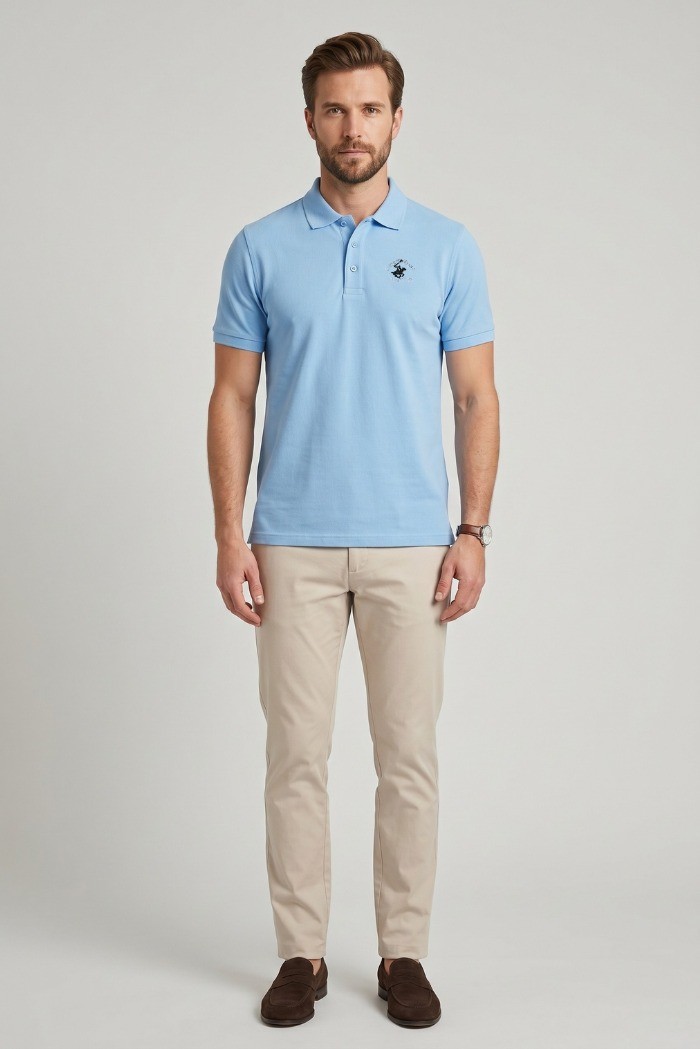 Beverly Hills Polo Club polo in piquet di cotone P42560 [9c2cb059]