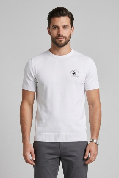 Beverly Hills Polo Club maglia mezza manica in cotone M436344 [0c93fc4a]