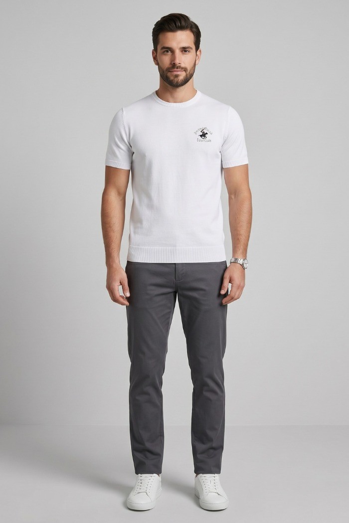 Beverly Hills Polo Club maglia mezza manica in cotone M436344 [62a87e43]