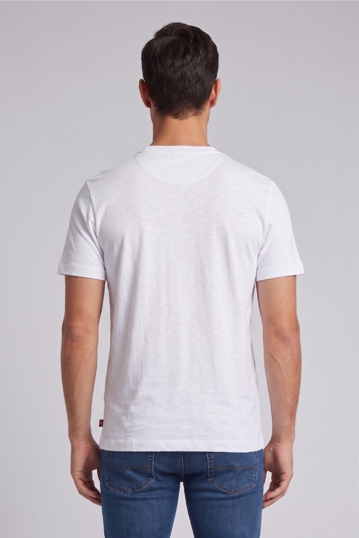 Beverly Hills Polo Club t-shirt in jersey di cotone con taschino TS450040 [5da2c76a]