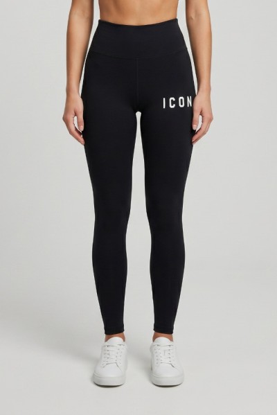 Icon leggings con mini stampa logo IDL001 — 805219040079308_1