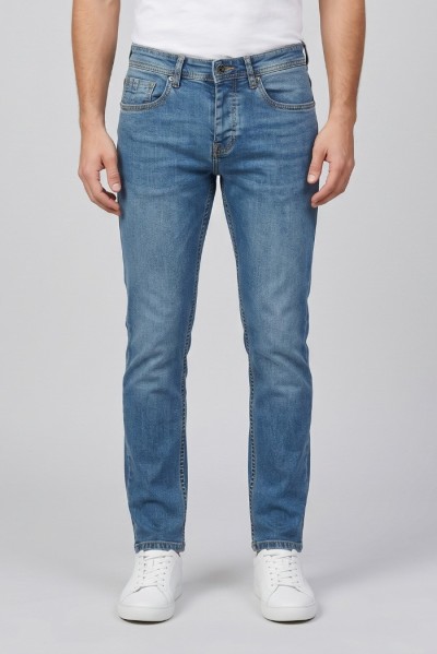 Johnny Looper jeans slim fit in denim di cotone stretch JP900 [df48eb22]