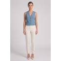 Maidoma gilet in tessuto stretch con spacchetti PE26F448/GL2144 [0c0ad4cd]