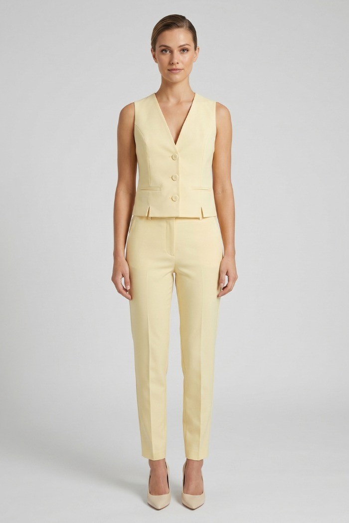 Maidoma gilet in tessuto stretch con spacchetti PE26F448/GL2144 [2953d812]