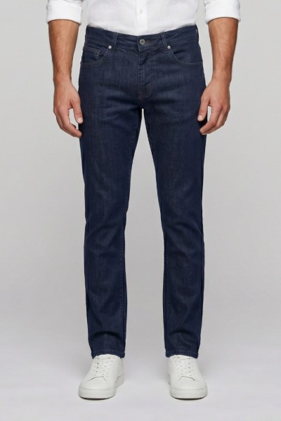 Coveri jeans 5 tasche in chambray denim lavaggio scuro COV1552 [575f930f]
