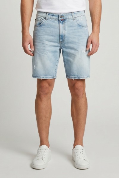 Patriot bermuda in denim di cotone PM6S2SSHOM113 [d6691389]