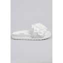 Solo Soprani ciabatta con fiore Fru Fru SSW619N32 [9d9d488f]