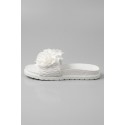 Solo Soprani ciabatta con fiore Fru Fru SSW619N32 [44bb0b82]