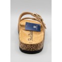 Renato Balestra ciabatta con doppia fascia e fibbie RB104 [f5514197]