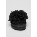 Solo Soprani ciabatta con fiore Fru Fru SSW619N32 [d8a4720a]