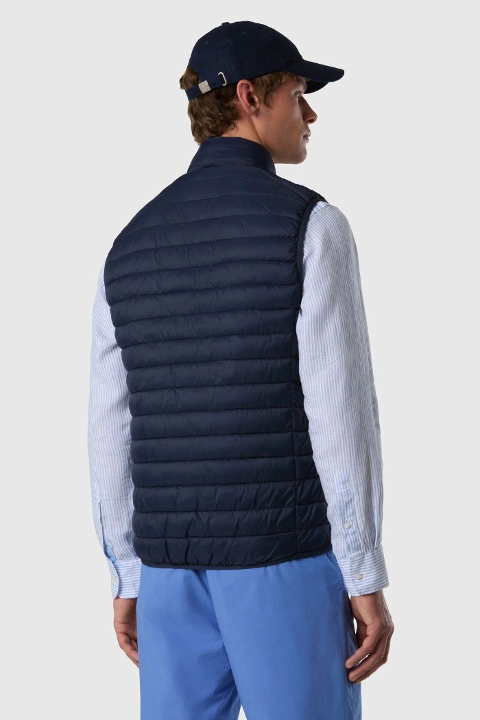 North Sails gilet imbottito con patch logo Zephyr Ultralight 603423 [9974473e]
