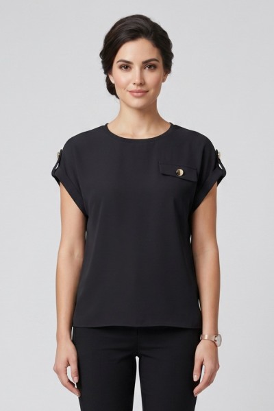 GM by Gai Mattiolo blusa in misto viscosa GM3784 [552b8d5f]