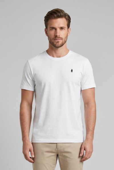 MCS t-shirt girocollo in jersey di cotone 14MTS009-02304 [76214f5c]