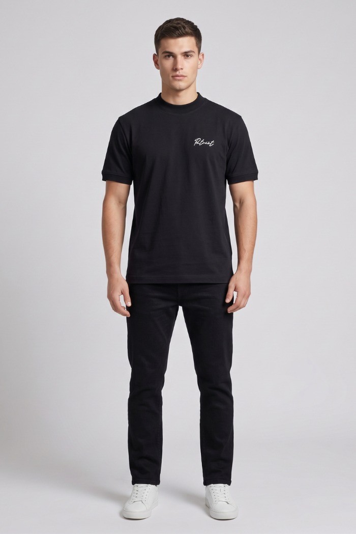 Patriot t-shirt in jersey di cotone con stampa MU106 [4d7c8797]