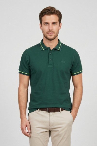 Datch polo in piquet di cotone stretch DM9290 [2e729cc6]