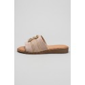 Renato Balestra ciabatta con applicazione pietre OU030 [cab2f9b1]