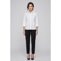 Fresh Flower camicia da donna in popeline di cotone con strass fd625 [9e7bd1bb]