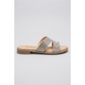 Floralì ciabatta con fascia ricoperta di strass POS73 [e3271f9f]