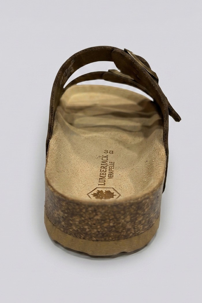 Lumberjack ciabatta in pelle con fibbie regolabili Jolie 102269278 [f2944535]